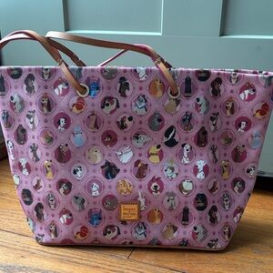 Dooney & Bourke Pink Dog Tote